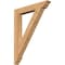 Ekena Millwork Traditional Traditional Smooth Bracket, Western Red Cedar, 3 1/2"W x 26"D x 34"H BKT04X26X34TRA01SWR - alternate 1